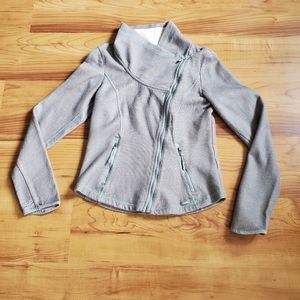 Bench gray zip-up